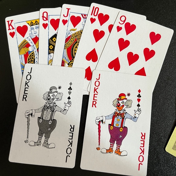 2 Decks of $100 Bill Playing Cards, Plastic Coated, 1 New in Shrink, 1 Like New - Picture 2 of 9